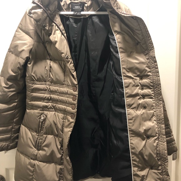 Mexx 3/4 Length Puffer Coat - size 8 - Picture 3 of 8